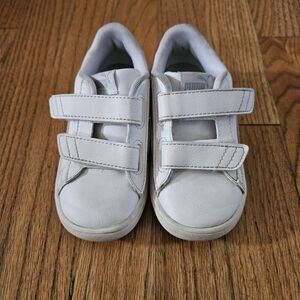Puma Kids' White Velcro Sneakers Boys Girls Size 9c